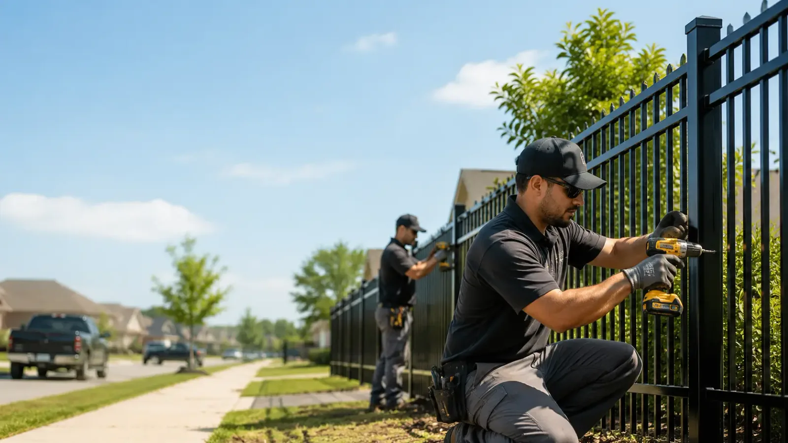 Metal Fence Installation in Merrimac, MA